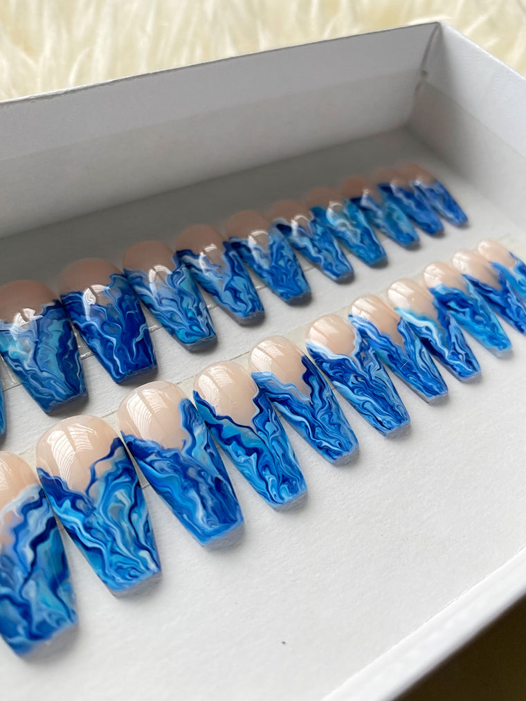 OCEAN MARBLE (coffin medium)