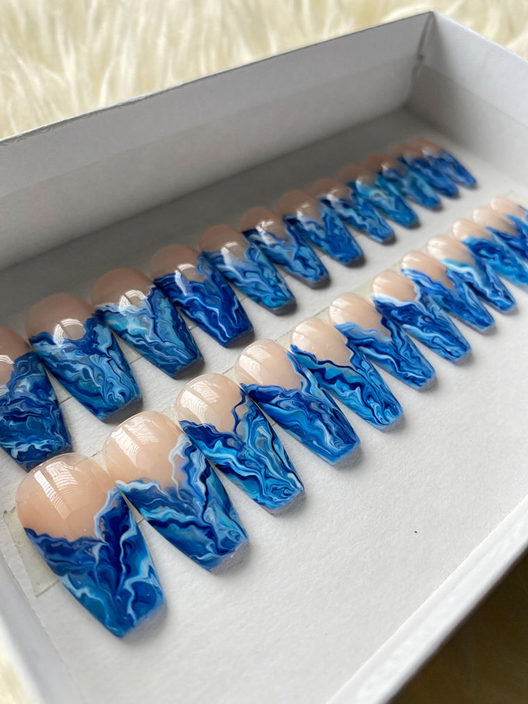 OCEAN MARBLE (coffin medium)